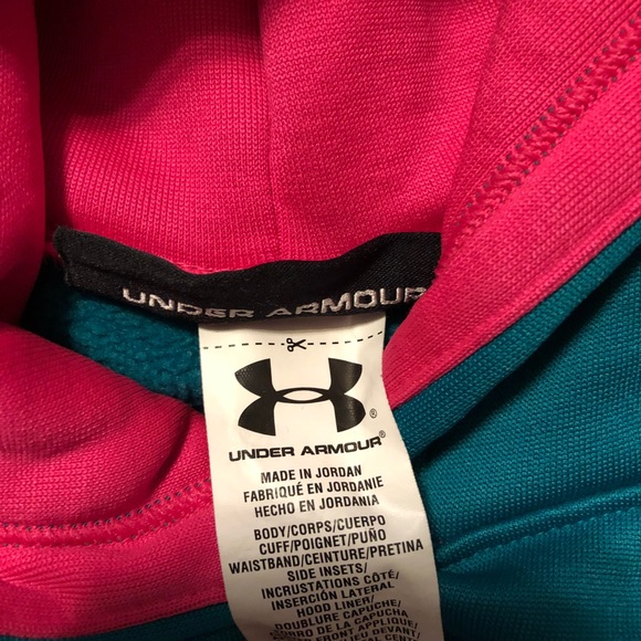 A real/blueish Under Amour sweatshirt - Picture 2 of 3